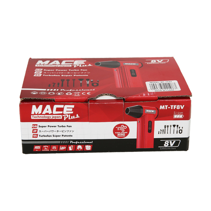 Ventilador violento transfronterizo mini inalámbrico al aire libre camping turbina portátil de alta velocidad sin electrodo regulador de velocidad violento ventilador