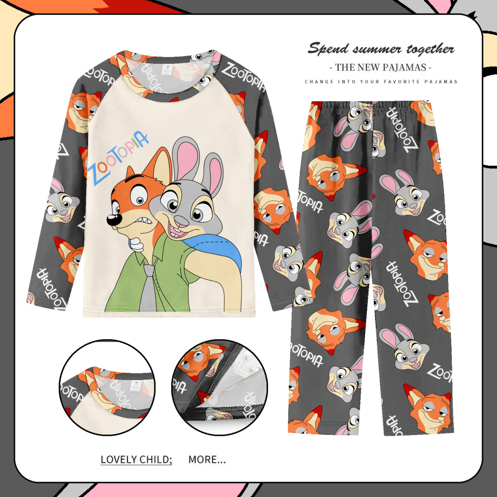 YHB Long Set-270 # Animal City