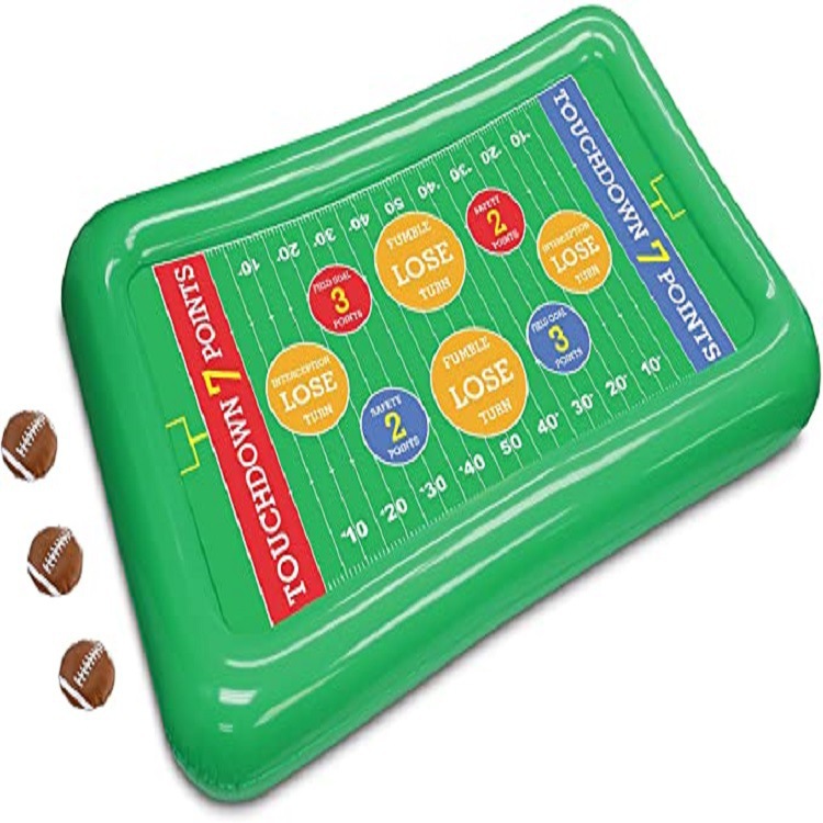 Factory do cargo water leisure PVC inflatable throwing game toy baseball football dice game