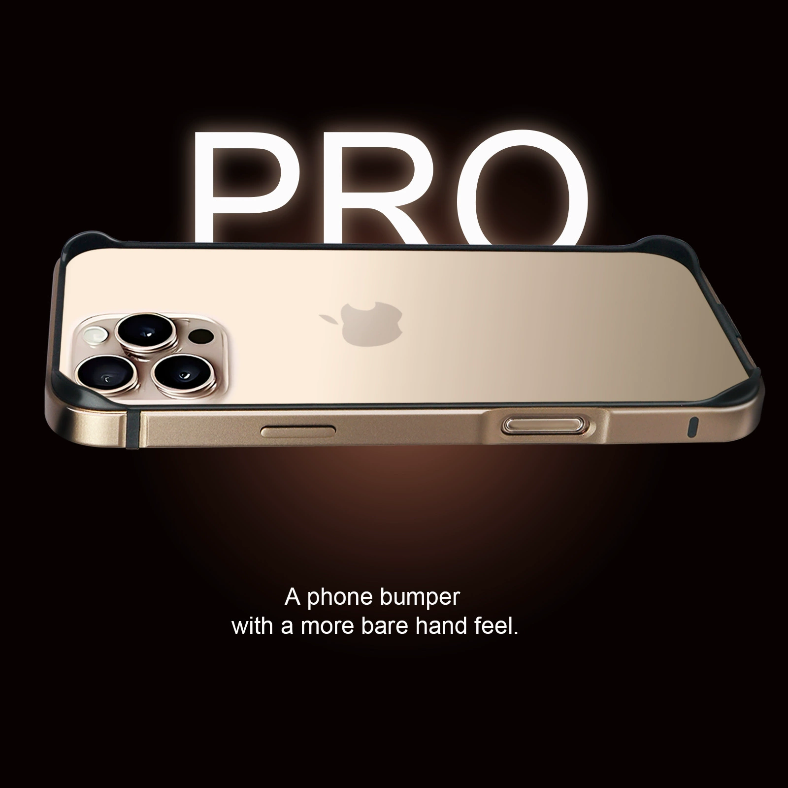 Apple, ultra thin metal compatible iphone16, phone case, 16promax, fall protection