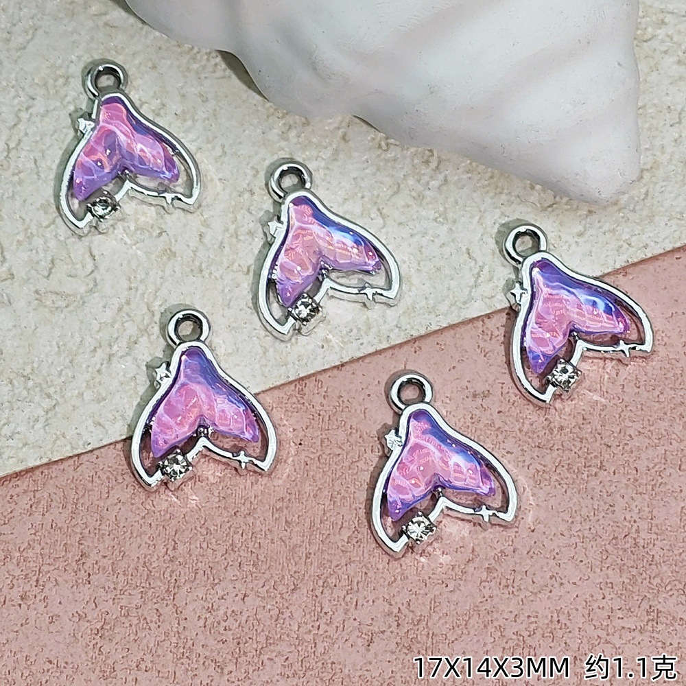 Exquisitos accesorios de joyería colgante de diamante de alta protección ultravioleta al por mayor collar DIY artesanal colgante de materiales de ropa de pulsera