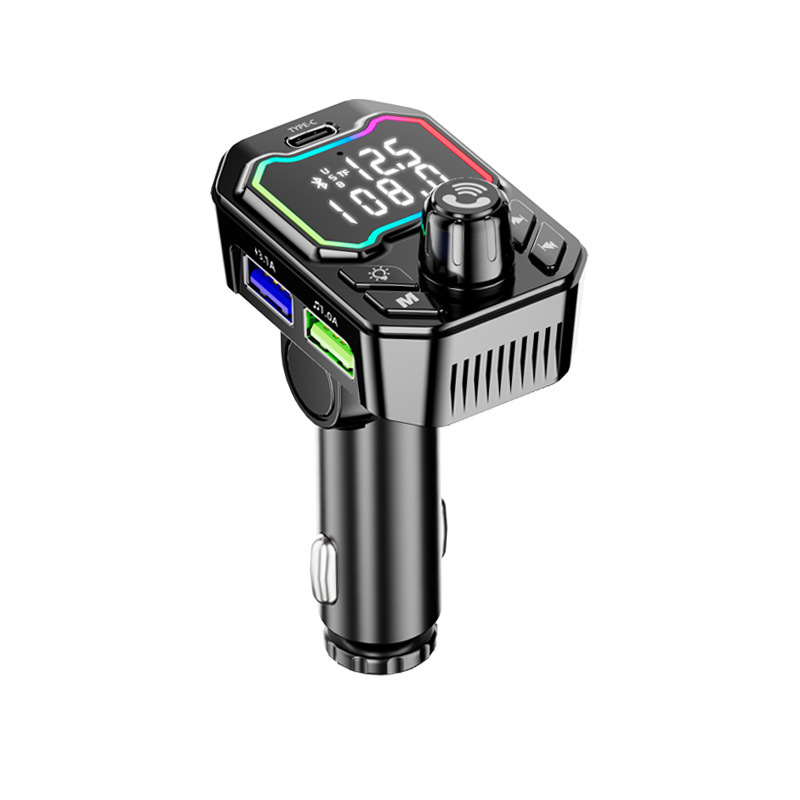 Qìchē Car Bluetooth Receiver Lossless MP3 Player Converter Car Charger with Fast Charge (Mobil şarj cihazları) - premium-edition-flagship-bluetooth-53-lossless