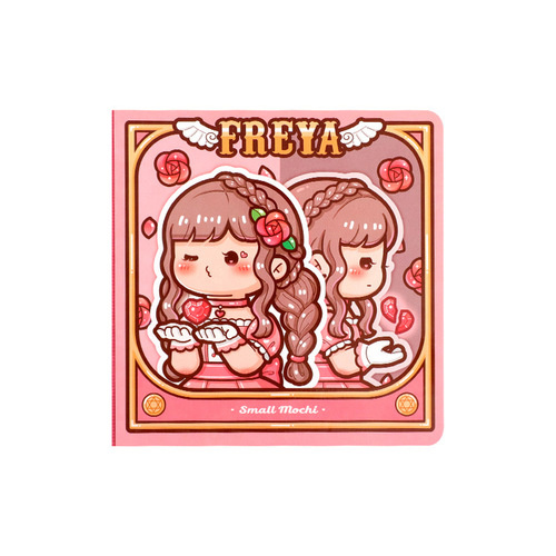 New product Xiao Mochi square notebook magic series girl's heart retro notebook literary and artistic exquisite square notebook