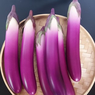 Eggplant simulation model fake cucumber cucumber towel gourd balsam pear tomato photography props window fruit and vegetable decoration