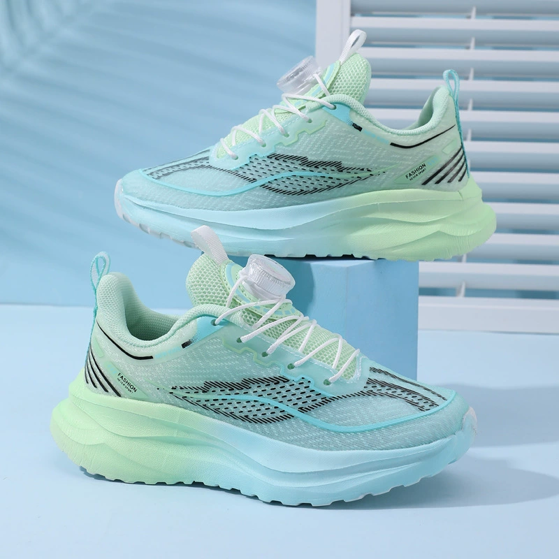 Летняя беговая обувь без шнуровки для мальчиков