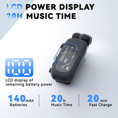 K75 インイヤー超長バッテリー寿命ラベリア Bluetooth ヘッドセットテイクアウトライダー専用 2025 コール振動