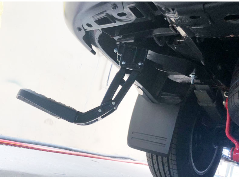 2016-2023 Volkswagen Amarok Pickup Truck Modification Accessories, Rear Folding Step, Thickened Load-Bearing Boarding Step