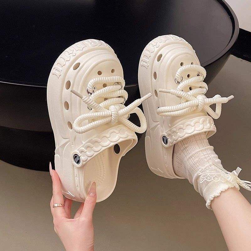 Cute Women's Summer Outdoor Clogs with Thick Soles, Non-Slip, 2025 New Model Beach Shoes, Women's Dual-Use Slippers Cute Women's Summer Outdoor Clogs with Thick Soles, Non-Slip, 2025 New Model Beach Shoes, Women's Dual-Use Slippers