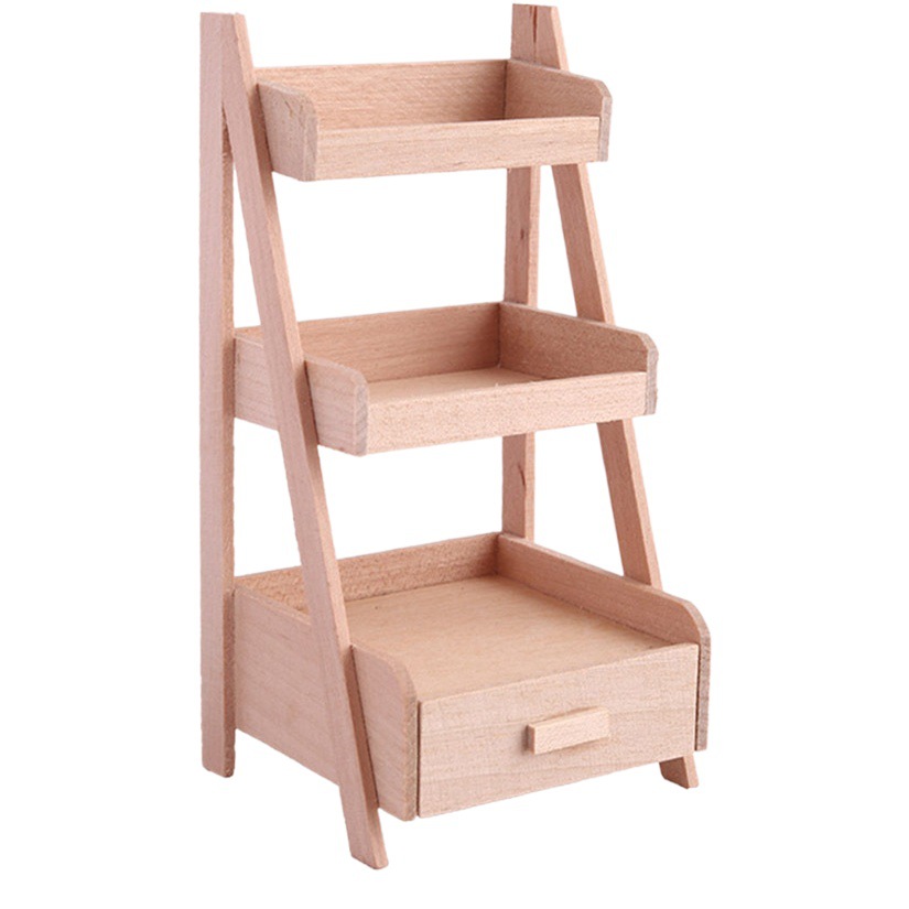 Comida en miniatura y juego estante de La Flor mini modelo 1:12 puntos ob11 casa muñecas bolsillo escena