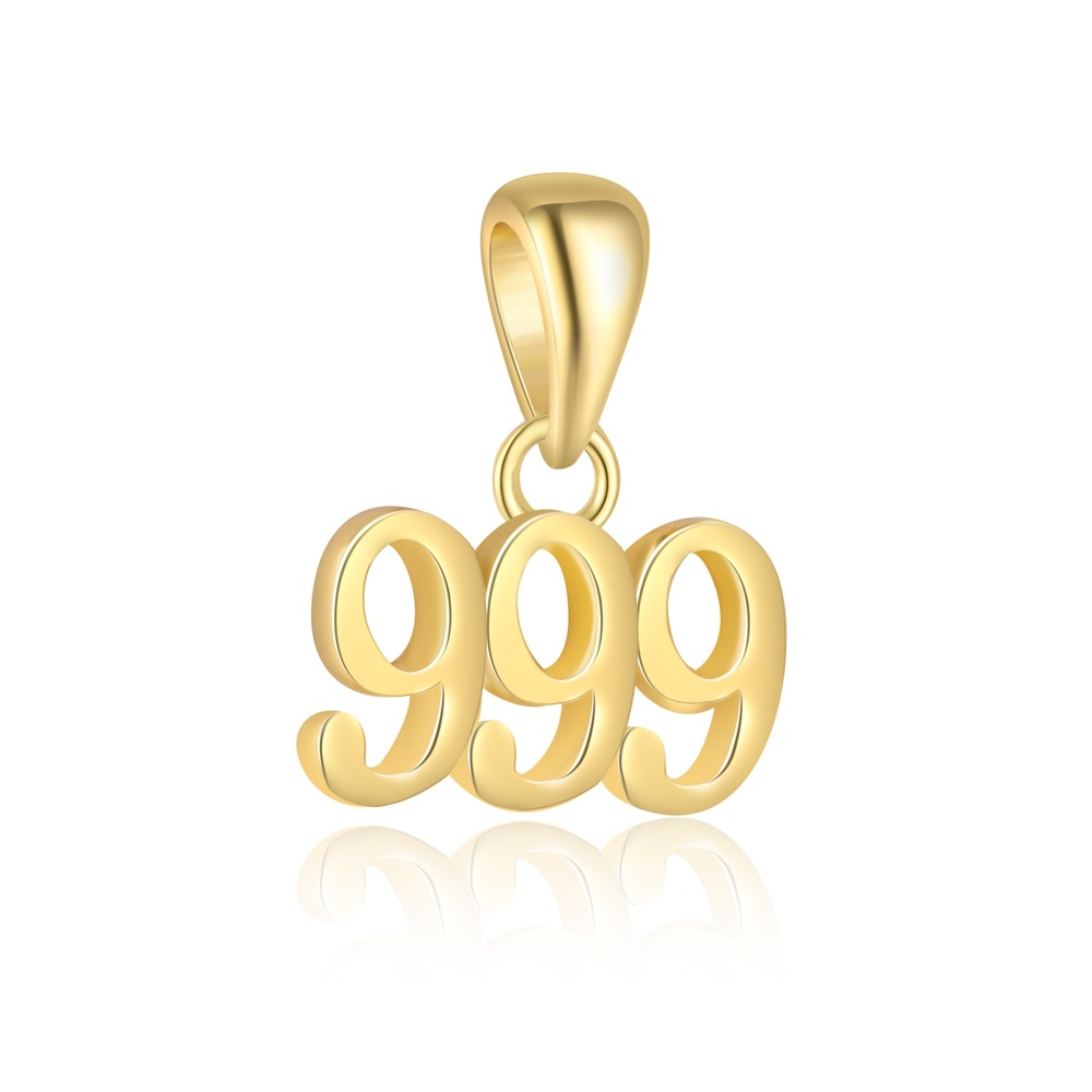 6g Weight Pendant Jewelry Making Type Charms Classification 1 Piece Quantity 925 Sterling Silver Material Number Pattern All Seasons Season Polished Finish Numbers, Plating Design Simple Style, Classic Style Style 1 Piece 925 Sterling Silver Number Polished Pendant Charms 9
