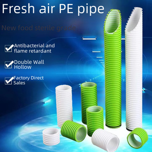 Food -grade antibacterial antibacterial antibacterial anti -static flame retainment new environmental protection materials mucopenic noise reduction hose