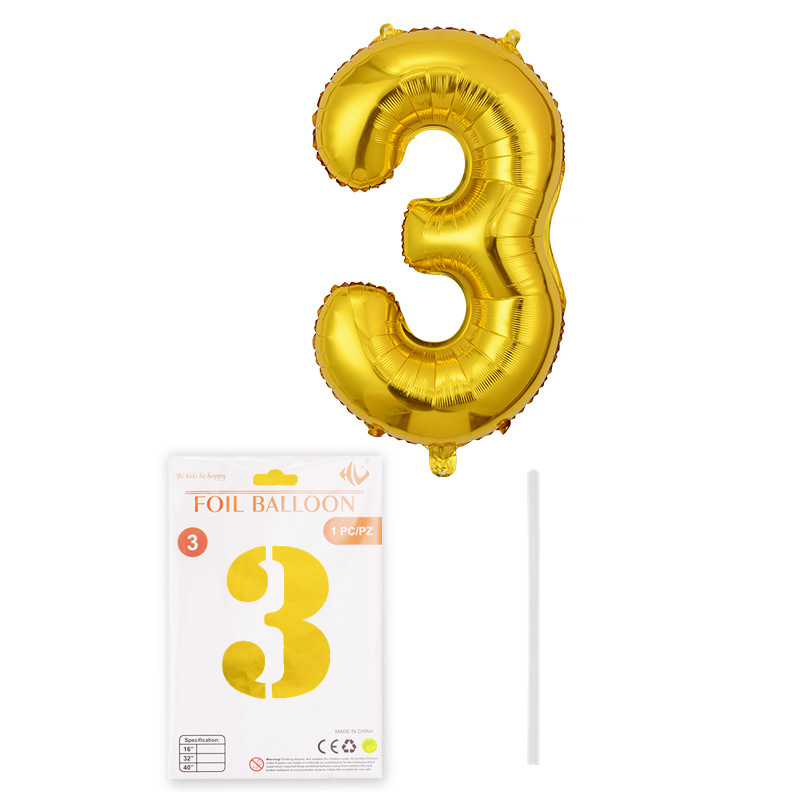 Película de aluminio de 16 pulgadas globo digital tapa dura papel de embalaje independiente tarjeta bola de papel de aluminio decoración de fiesta de cumpleaños al por mayor