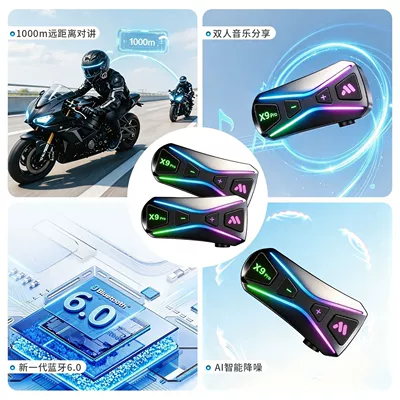 motorcycle helmet full-face helmet with: Motorcycle Helmet Headset