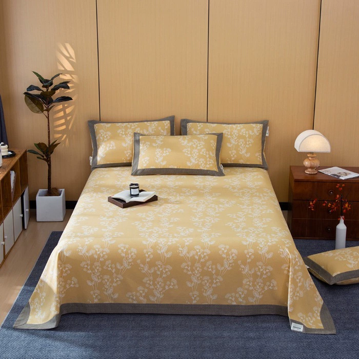 Cotton sheet, non-slip duvet, set, 100% cotton, increased thickness, 3 piece set, wholesale
