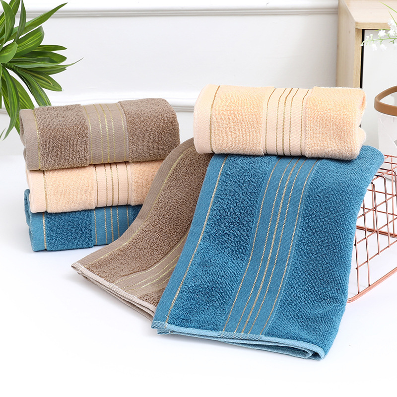 Cotton Towel Towel Cotton Wholesale Cotton in stock Thickened Towel Thickened Soft Absorbent Face Wash Household Face Towel
