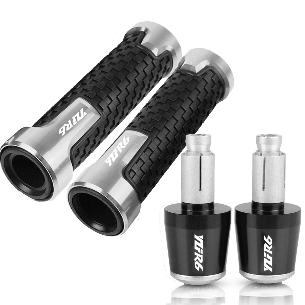 YZFR6 YZF-R6 Motorcycle Modified CNC Brake Clutch Handle Lever Grip End Plug Set