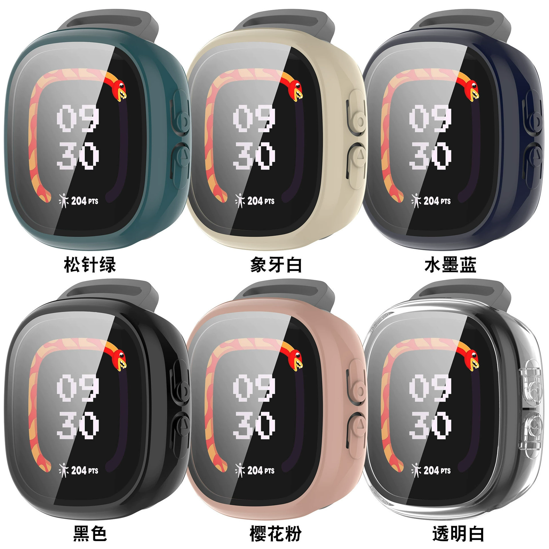 Защитный чехол для Fitbit Ace LTE, для детских часов, полноформатный чехол