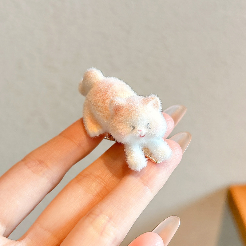 Clip de cabello de arco feminino frange clip lateral clip de boca de pato joyería de otoño 2025 nuevas joyerías al por mayor