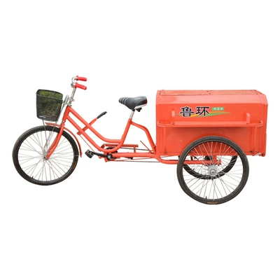 Pedal Three-Wheeled Cleaning Truck, Elektrik zibil maşınları