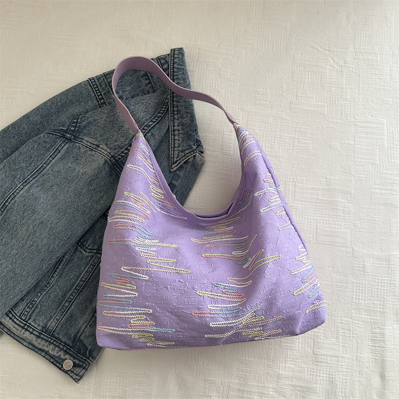 Casual versátil bolso de nylon para mujeres 2024 nuevo popular bolso de hombro de moda super caliente