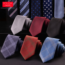 领带男韩版潮流6cm学生手系职业黑衬衫正装男士新郎结婚红色领带