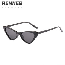 2021新款欧美跨境个性糖果色三角猫眼太阳镜 ins凹造型墨镜97099