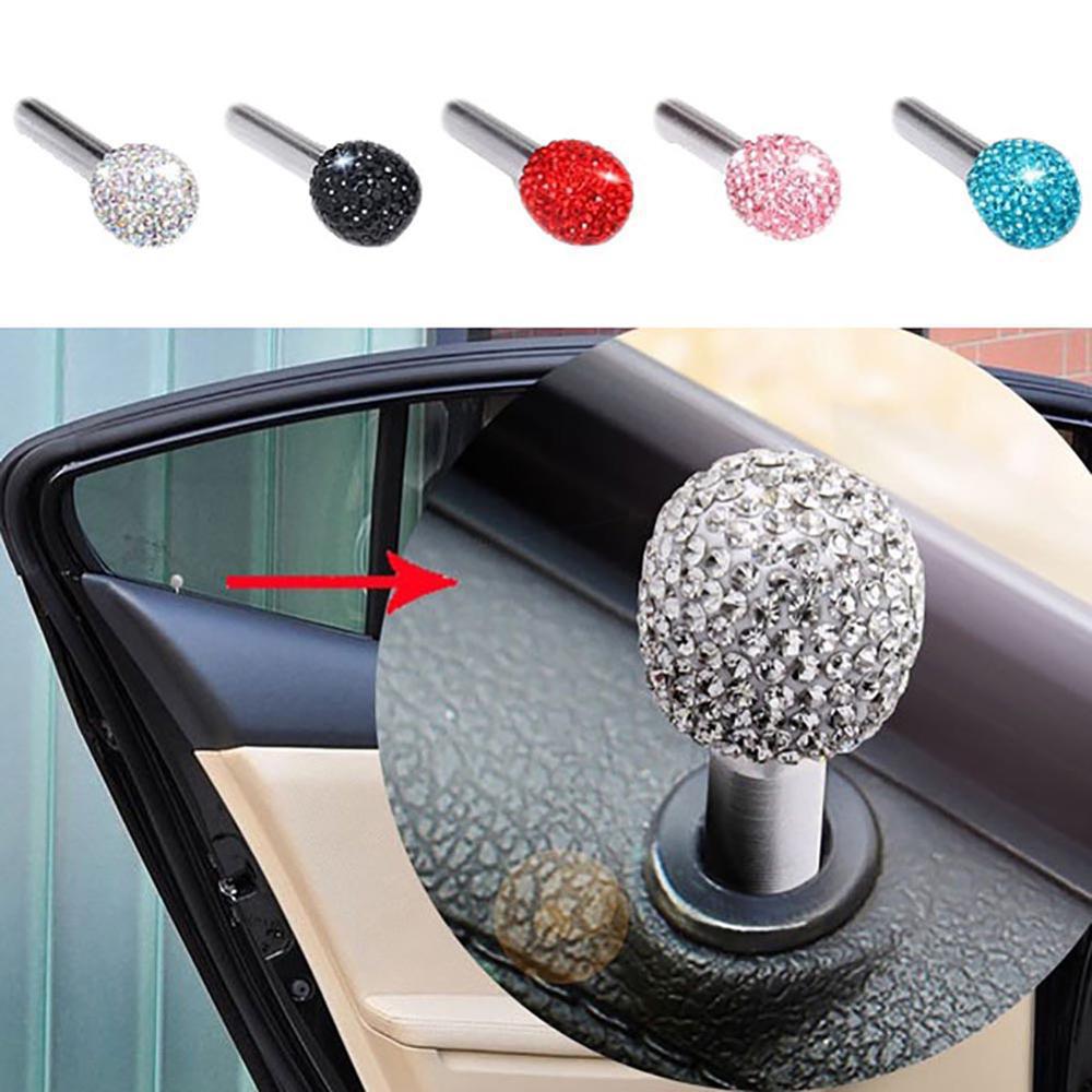 Car Tire Valve Caps with Rhinestones, Ceramic Full Diamond Valve Core Covers for Cars, Diamond Tire Caps for Women