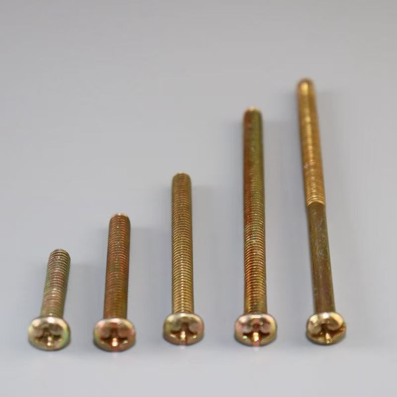 半圆头十字螺丝螺钉 开关面板插座加长螺丝线盒螺丝M3M4M5M6M8