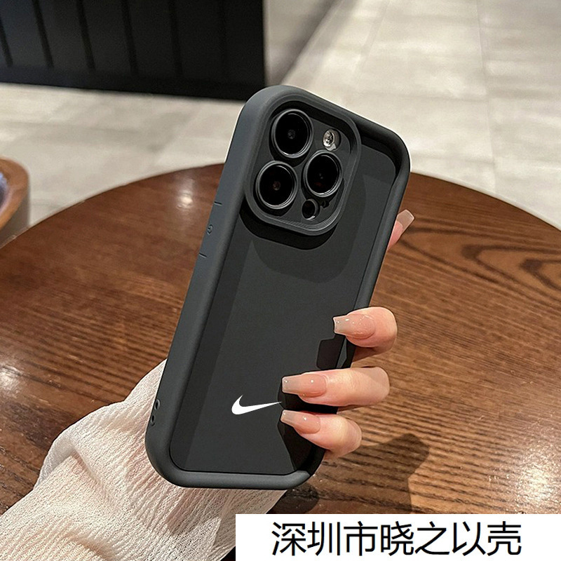 Internet Celebrity Trendy Brand Nike Apple 15 Mobile Phone Case Iphone14Promax Silicone 13/12/11 All-Inclusive Anti-Fall Xr Internet Celebrity Trendy Brand Nike Apple 15 Mobile Phone Case Iphone14Promax Silicone 13/12/11 All-Inclusive Anti-Fall Xr