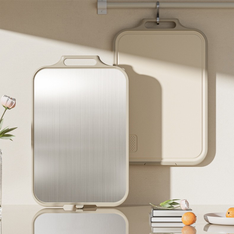 tablero de acero inoxidable tablero de corte especial para cocina doméstica tablero de corte antibacteriano antifungal PP tablero de corte de plástico antideslizante