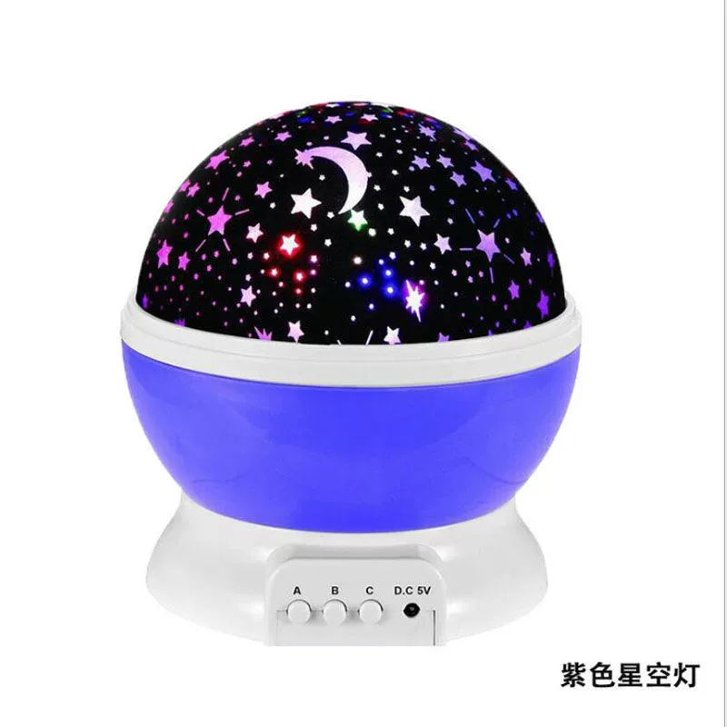 Starry sky, projector, rotating children's night light for elementary school students, wholesale
