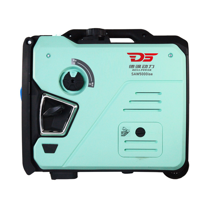 小型便携5KW便携式静音汽油变频发电机便携式数码变频