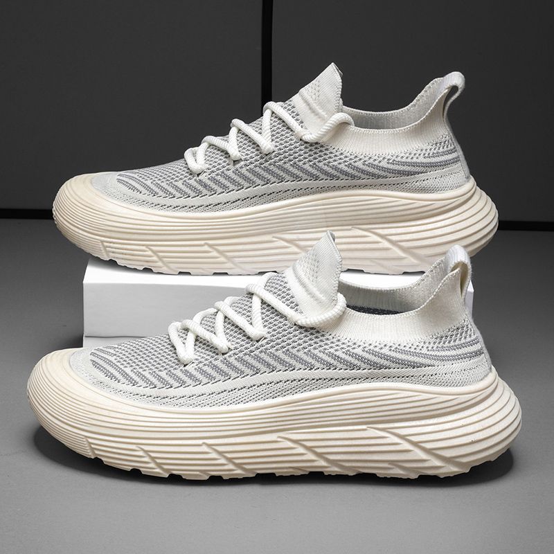 Plasă pentru bărbați, respirabilă, subțire, ultra moale, talpă groasă, rezistentă la uzură și mirosuri, sport de vară cu scobituri_voghion.com