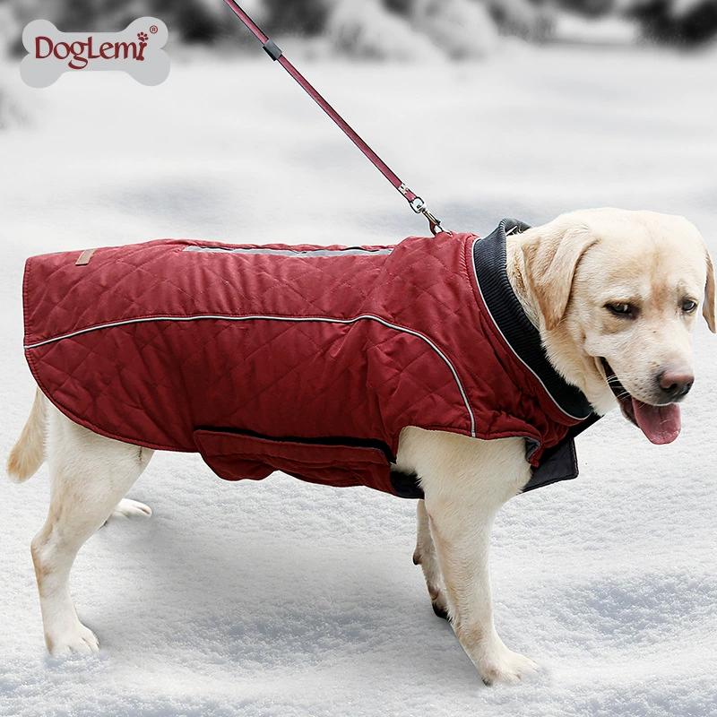 Amazon Горячая новая уличная теплая одежда для собак в винтажном стиле теплая одежда для домашних животных осенняя и зимняя одежда
