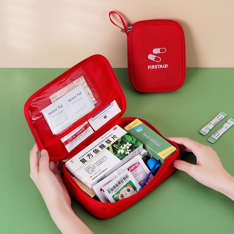 Travel portable mini portable classification small medicine box Emergency Medicine medicine mask storage bag medicine bag epidemic prevention bag Travel portable mini portable classification small medicine box Emergency Medicine medicine mask storage bag medicine bag epidemic prevention bag