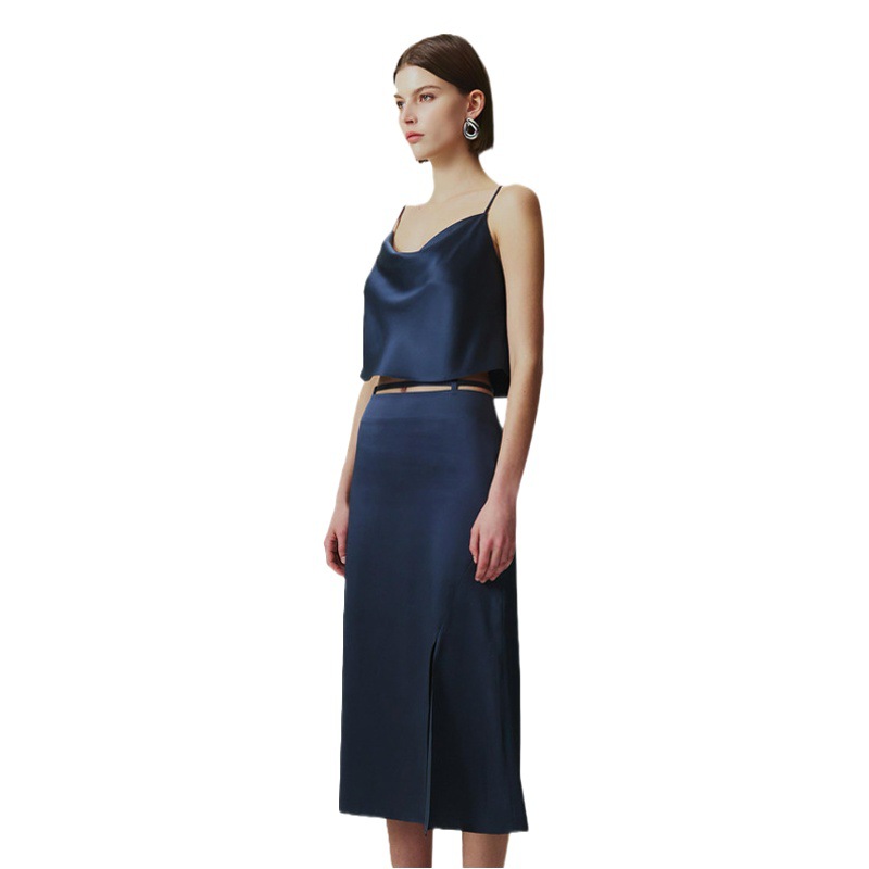 Tela de seda crepé satinada de 22 momme y 140 cm de ancho, 100% seda de morera, para qipao, camisa, pijamas, estilo chino moderno.