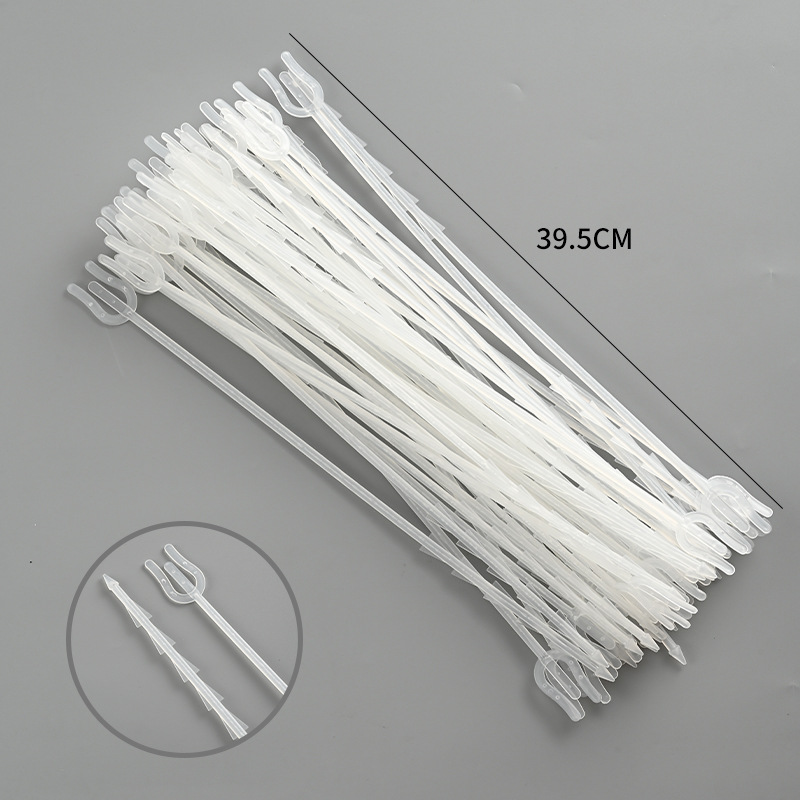 Material de embalaje de flores floristería arte floral ramo de flores embalaje material de bricolaje chapado en oro tarjeta de felicitación de metal clip de tarjeta