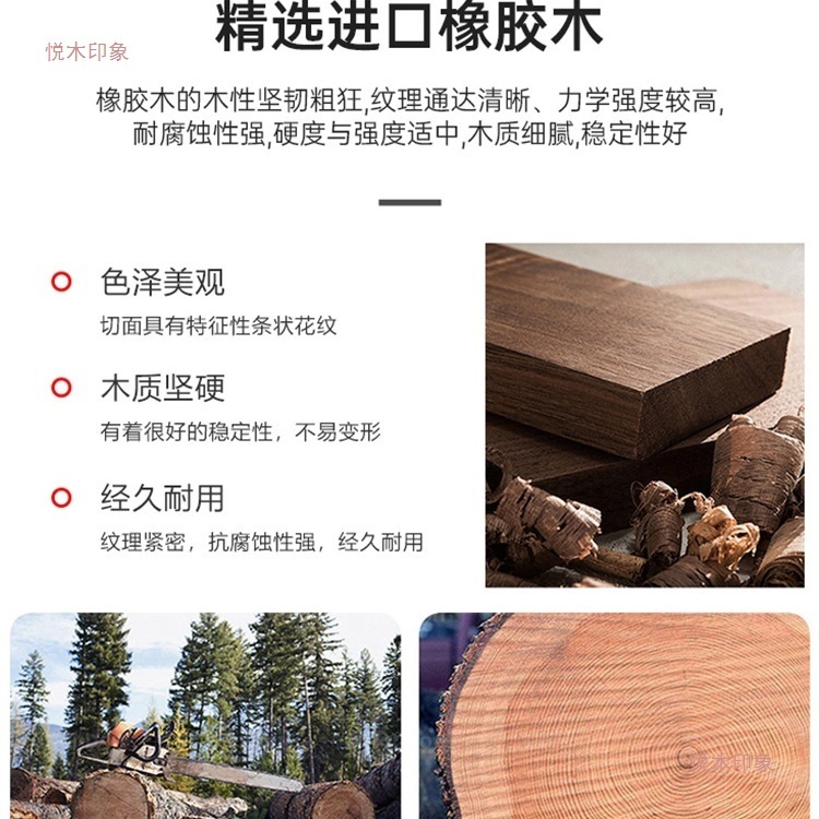 阳台小户型茶桌椅组合新中式实木办公茶几一桌五椅家用功夫泡茶台|undefined
