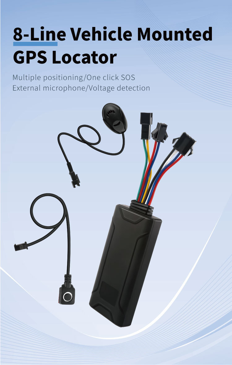 Electric Motorcycle Locator Gps Tracker Car-Mounted Beidou Satellite Positioning Gt06 Protocol Beidou Positioning
