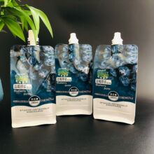 定 制富氢水铝箔袋  小分子水纯铝八边封吸嘴袋 沙棘原浆异形袋