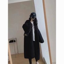 中长款大码针织开衫女2025新款春秋季韩版外穿宽松显瘦毛衣外套女