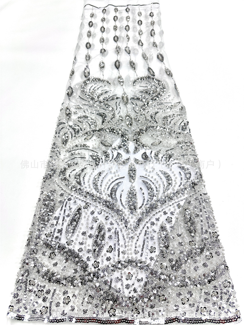 Gaoding moda vestido de boda cena V-collar anfitrión festiva tela de baile tela de cuentas tela de sequilla image 8