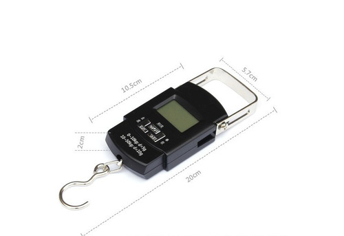 Cross-border Bestselling Electronic Luggage Scale, Generous Scale, Home Use Portable Compact Mini Courier Scale 50kg Luggage Scale