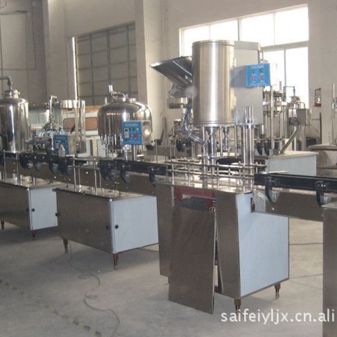 长期供应  帅飞易拉罐灌装生产线 饮料生产设备 易拉罐灌装设备