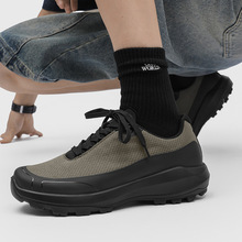 休闲时尚透气徒步外穿运动新款男鞋68815 紫色 绿色 黑色 黄色-J