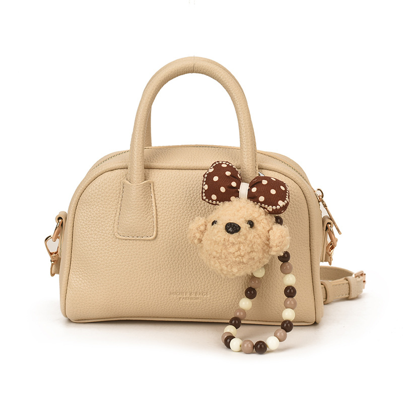 Niche Zhong bolso de almohada portátil para mujeres 2026 nuevo bolso de hombro bolso coreano bolso conchas de litchi