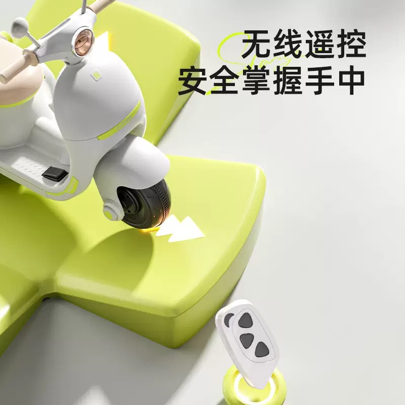 Nuevas motocicletas eléctricas para niños pequeños Mulan coche eléctrico para hombres y mujeres bebé triciclo coche de control remoto coche de juguetes para niños image 5