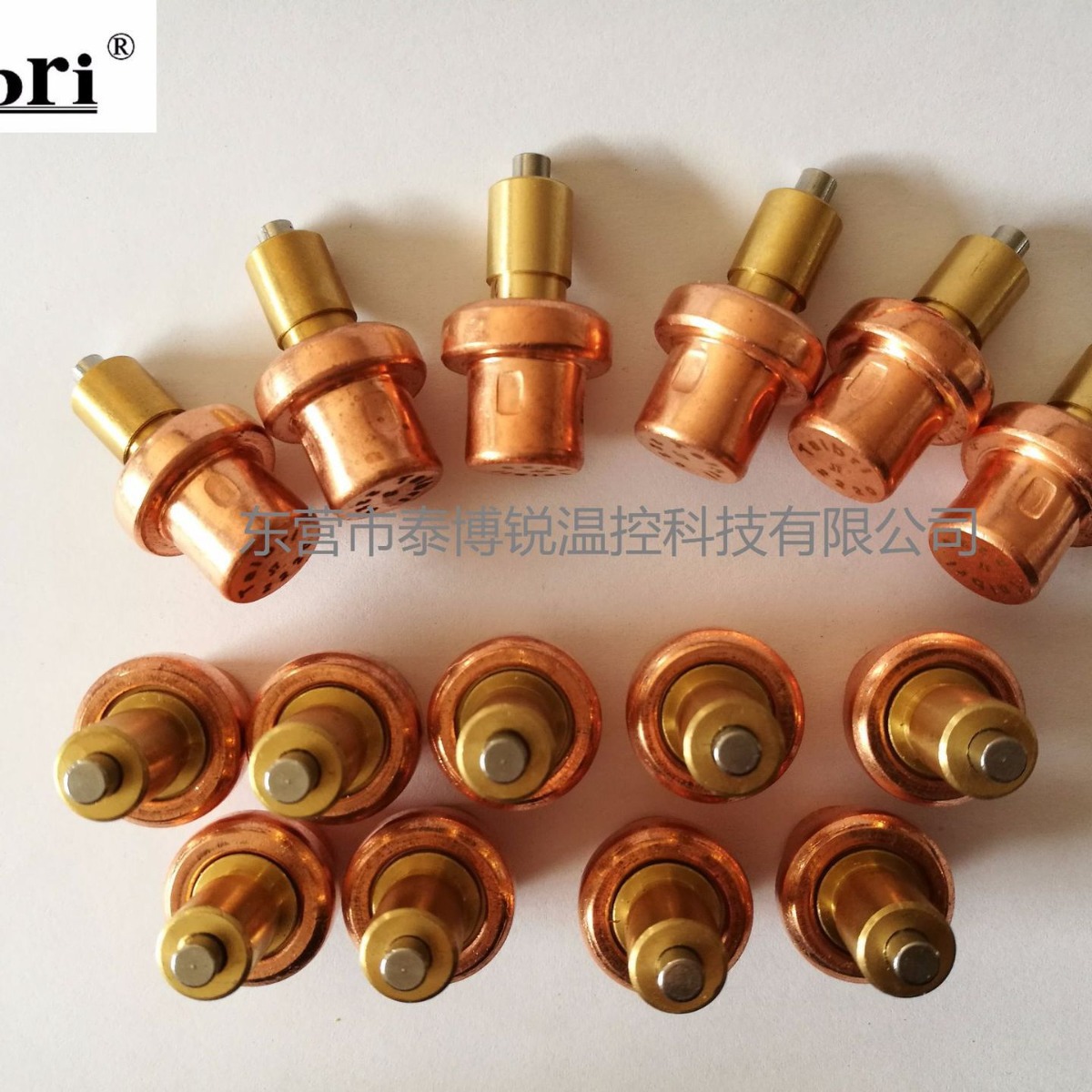 混水阀芯、感温元件、蜡式温包、感温棒