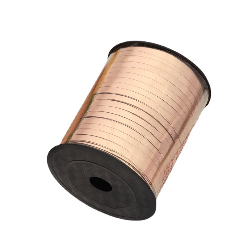 Decoración de fiesta de boda transfronteriza 500 yardas superficie brillante ajuste globo cinta cumpleaños bandera cordón