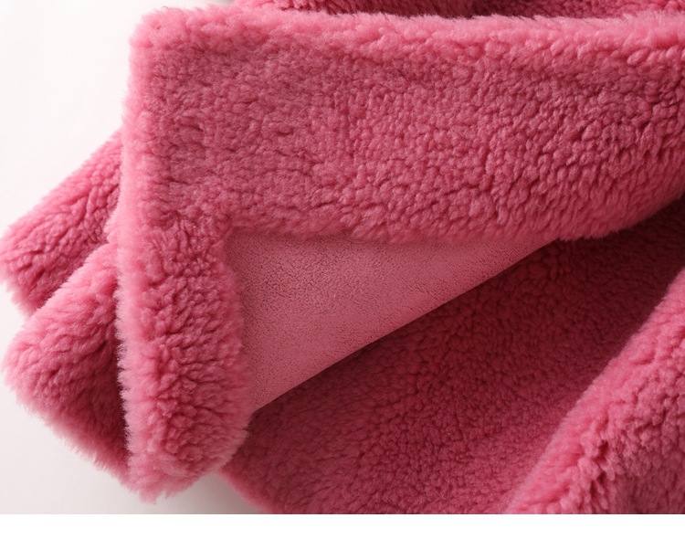 Damenbekleidung Winter Neuer körniger Kaschmir-Lammfellmantel Damen Mittellang und lang Locker Großformat Pelz und Leder Haining Pelz_voghion.com